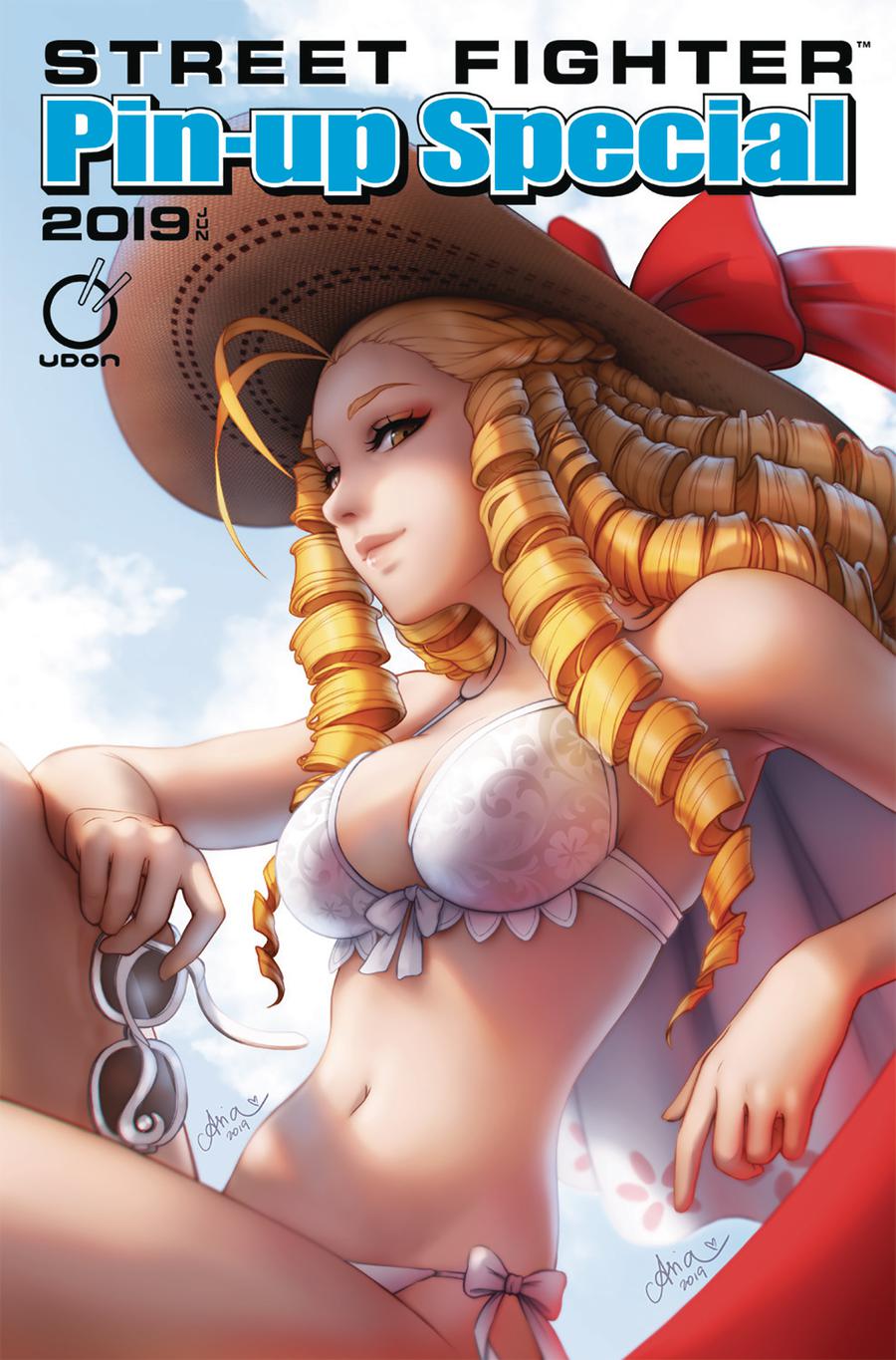 Street Fighter 2019 Pin-Up Special #1 Cover B Variant Asia Ladowska Cover
