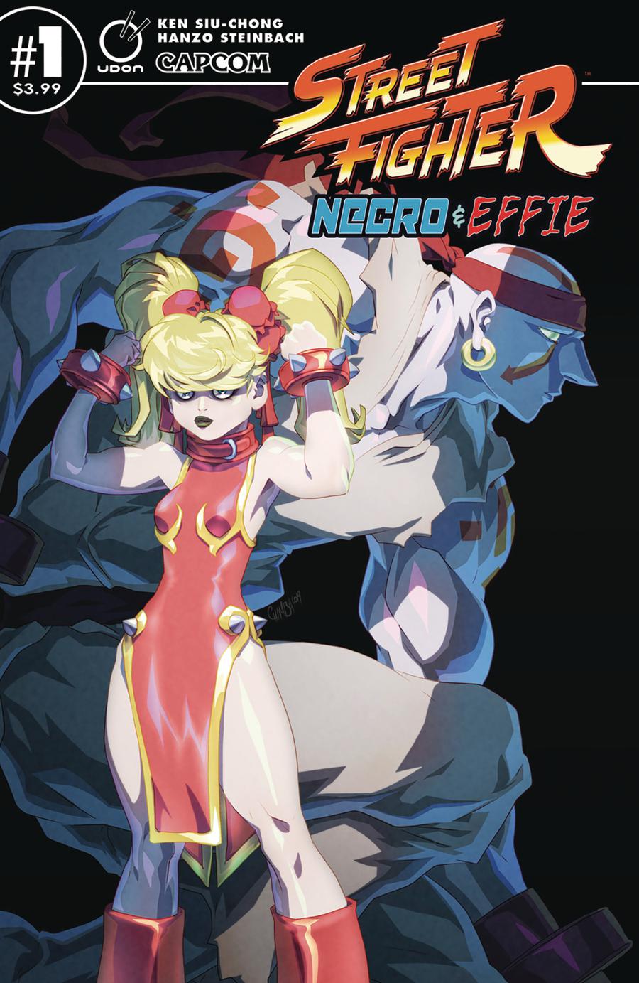 Street Fighter Necro & Effie #1 Cover B Variant Jeffrey Chamba Cruz Cover