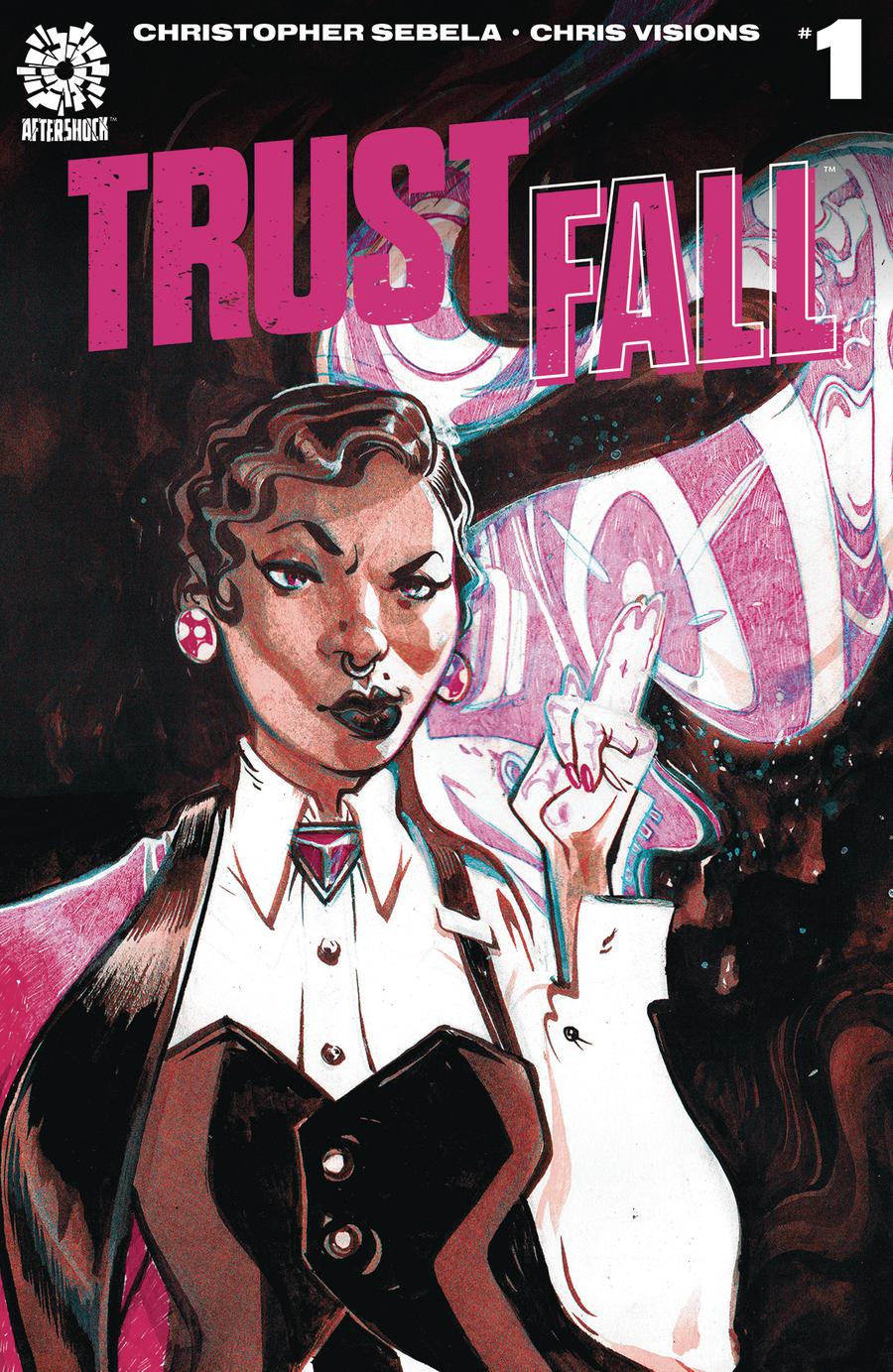 Trust Fall #1 Cover A Regular Chris Visions Cover