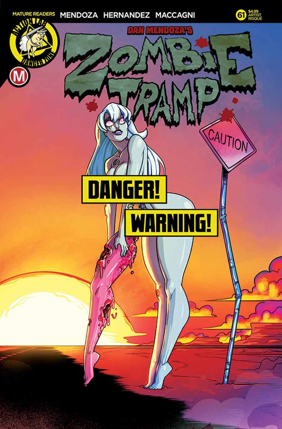 Zombie Tramp Vol 2 #61 Cover D Variant Jason Federhenn Risque Cover