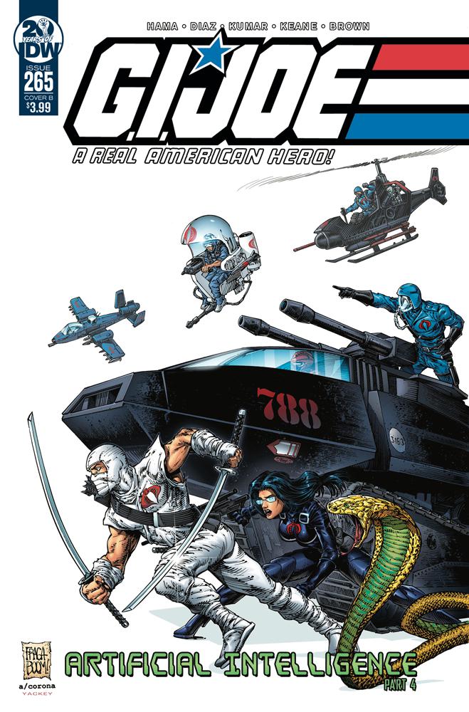 GI Joe A Real American Hero #265 Cover B Variant Dan Fraga Cover