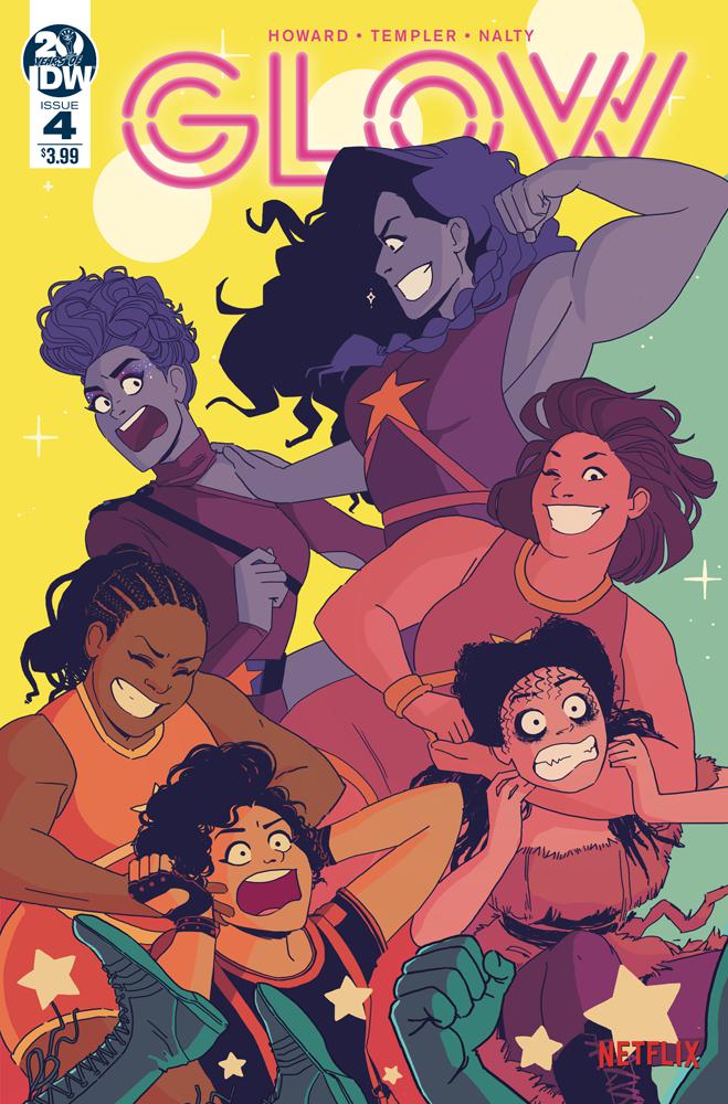 GLOW #4 Cover A Regular Hannah Templer Cover