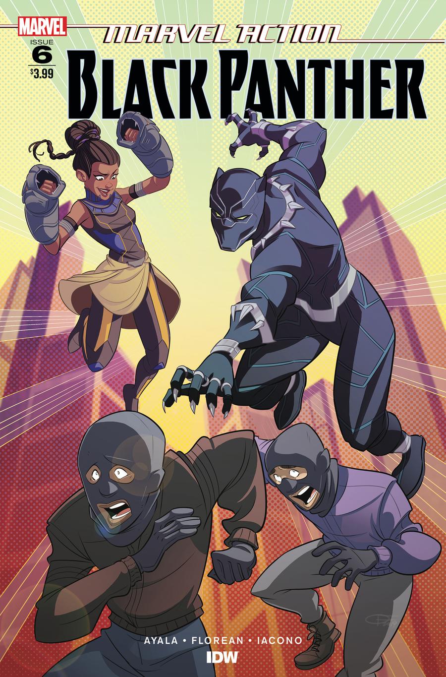 Marvel Action Black Panther #6 Cover A Variant Arianna Florean Cover