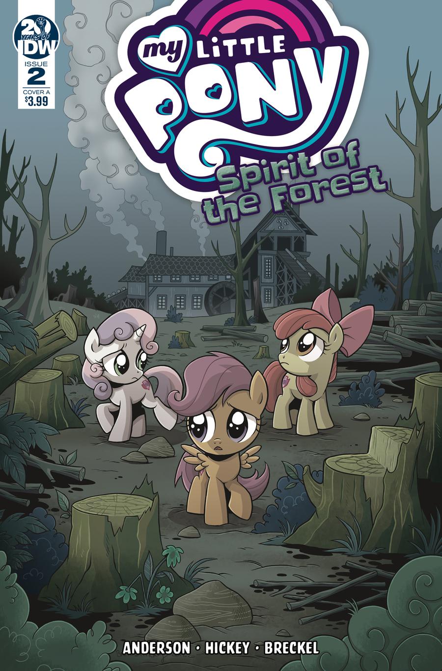 My Little Pony Spirit Of The Forest #2 Cover A Regular Brenda Hickey Cover