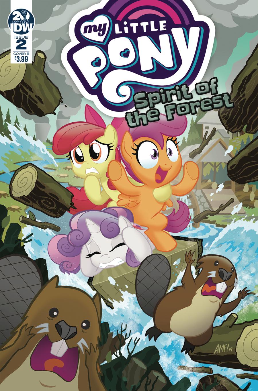 My Little Pony Spirit Of The Forest #2 Cover B Variant Tony Fleecs Cover