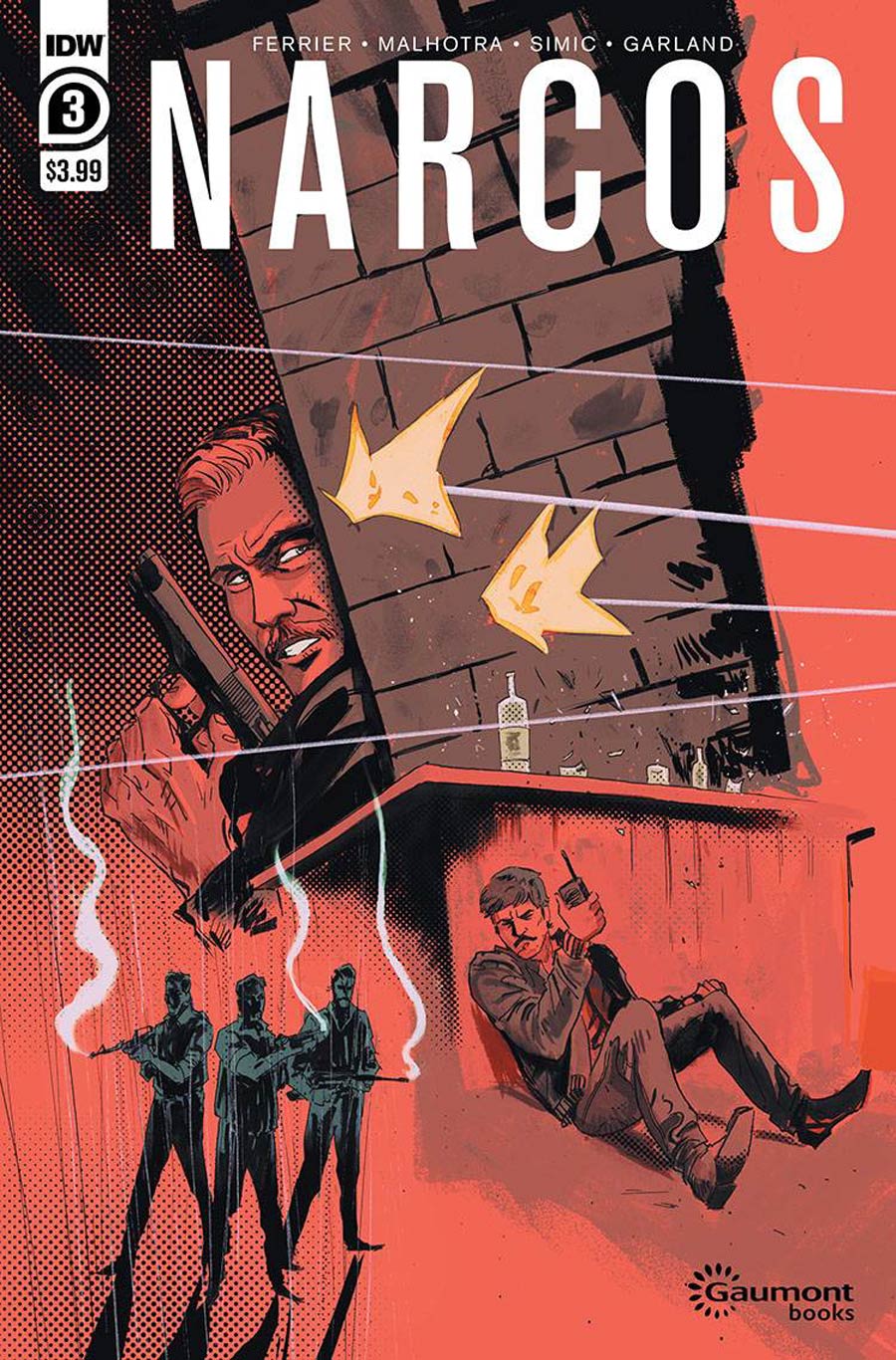 Narcos #3 Cover A Regular Vic Malhotra Cover