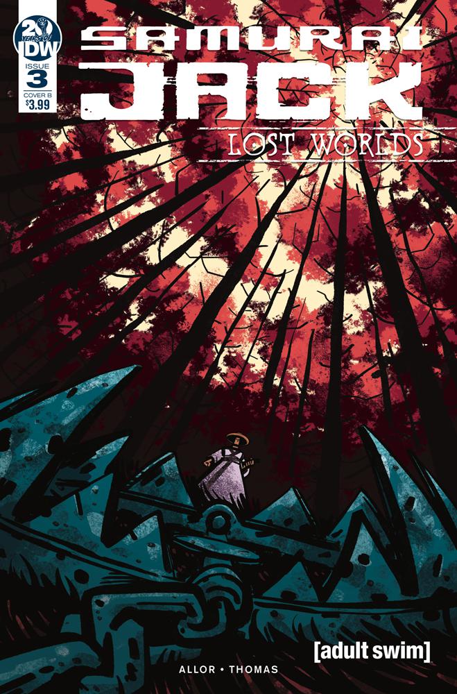 Samurai Jack Lost Worlds #3 Cover B Variant Gavin Fullerton Cover