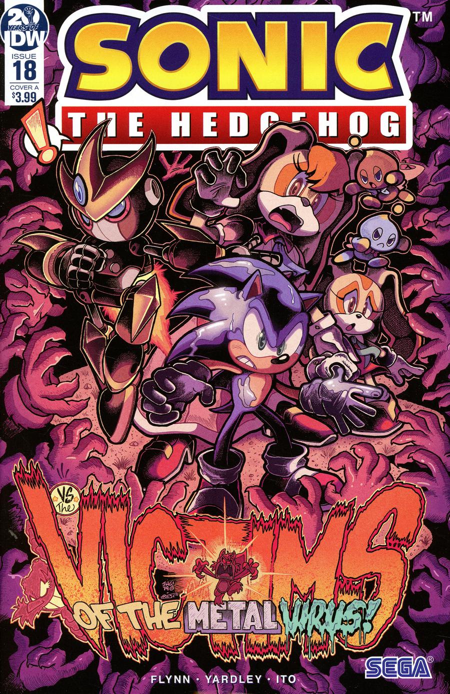 Sonic The Hedgehog Vol 3 #18 Cover A Regular Jonathan Gray Cover