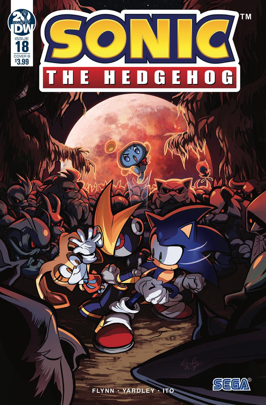 Sonic The Hedgehog Vol 3 #18 Cover B Variant Diana Skelly Cover