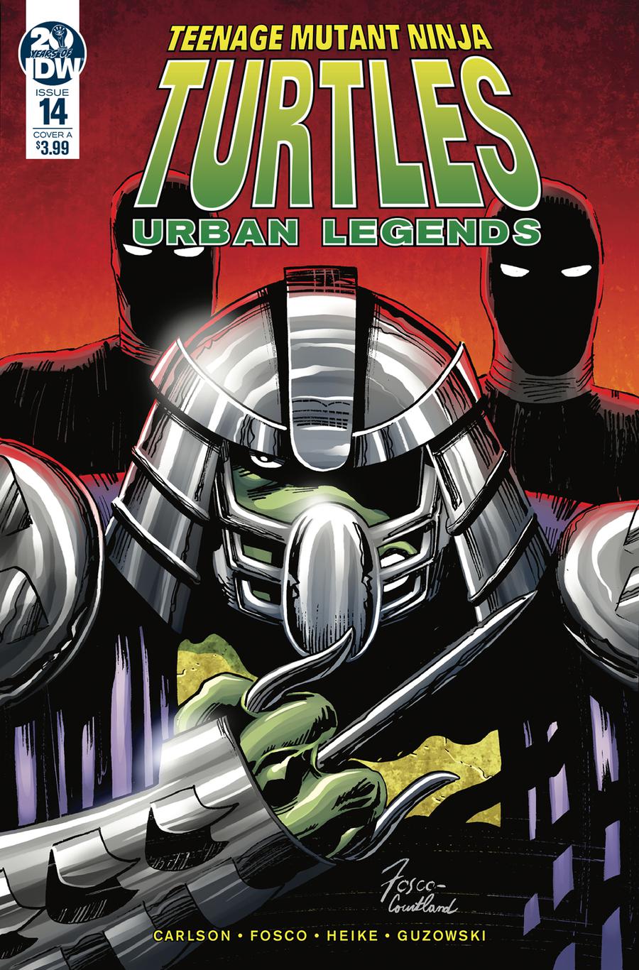 Teenage Mutant Ninja Turtles Urban Legends #14 Cover A Regular Frank Fosco & Erik Larsen Cover