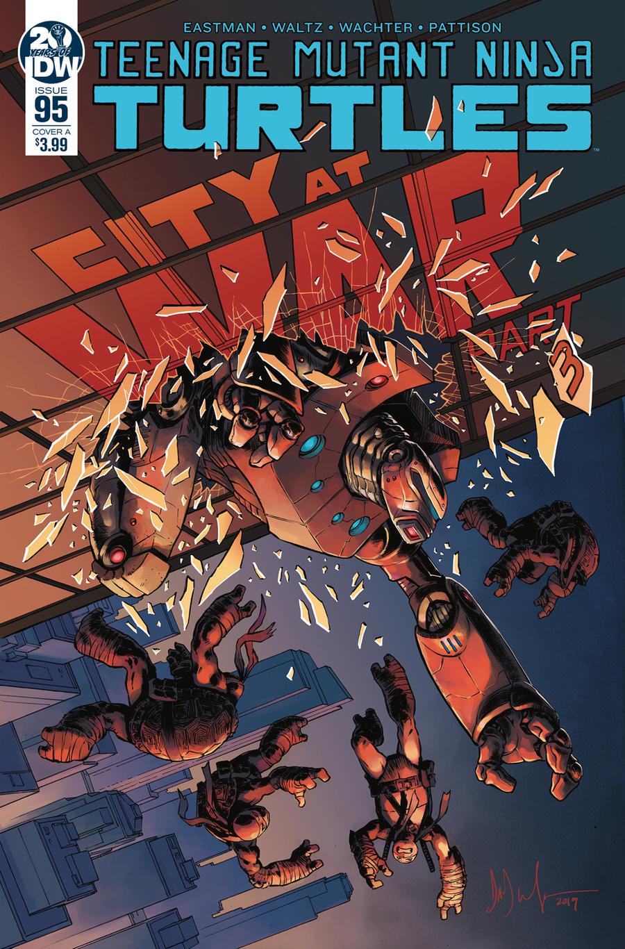 Teenage Mutant Ninja Turtles Vol 5 #95 Cover A 1st Ptg Regular Dave Wachter Cover