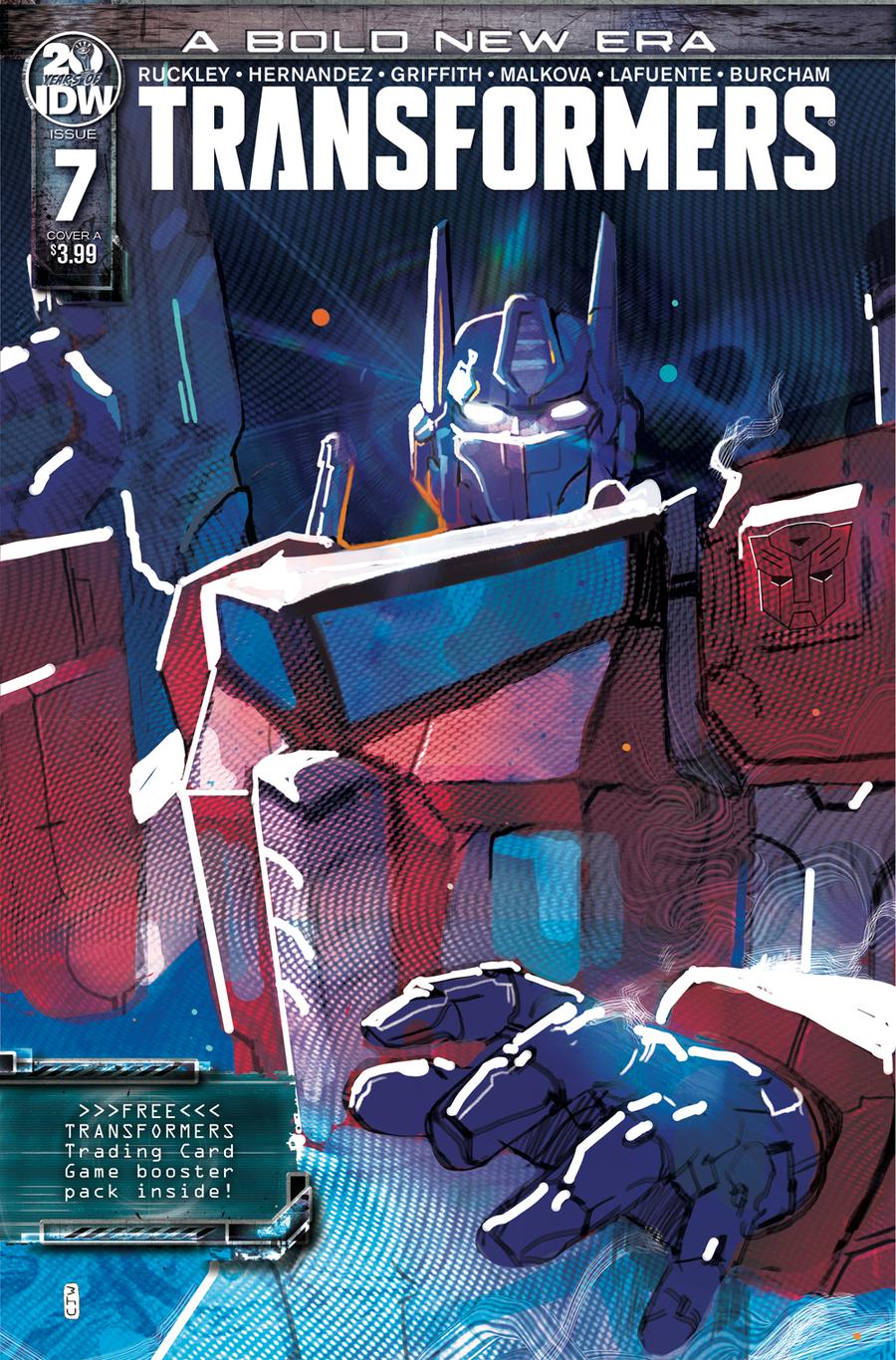 Transformers Vol 4 #7 Cover A Regular Christian Ward Cover