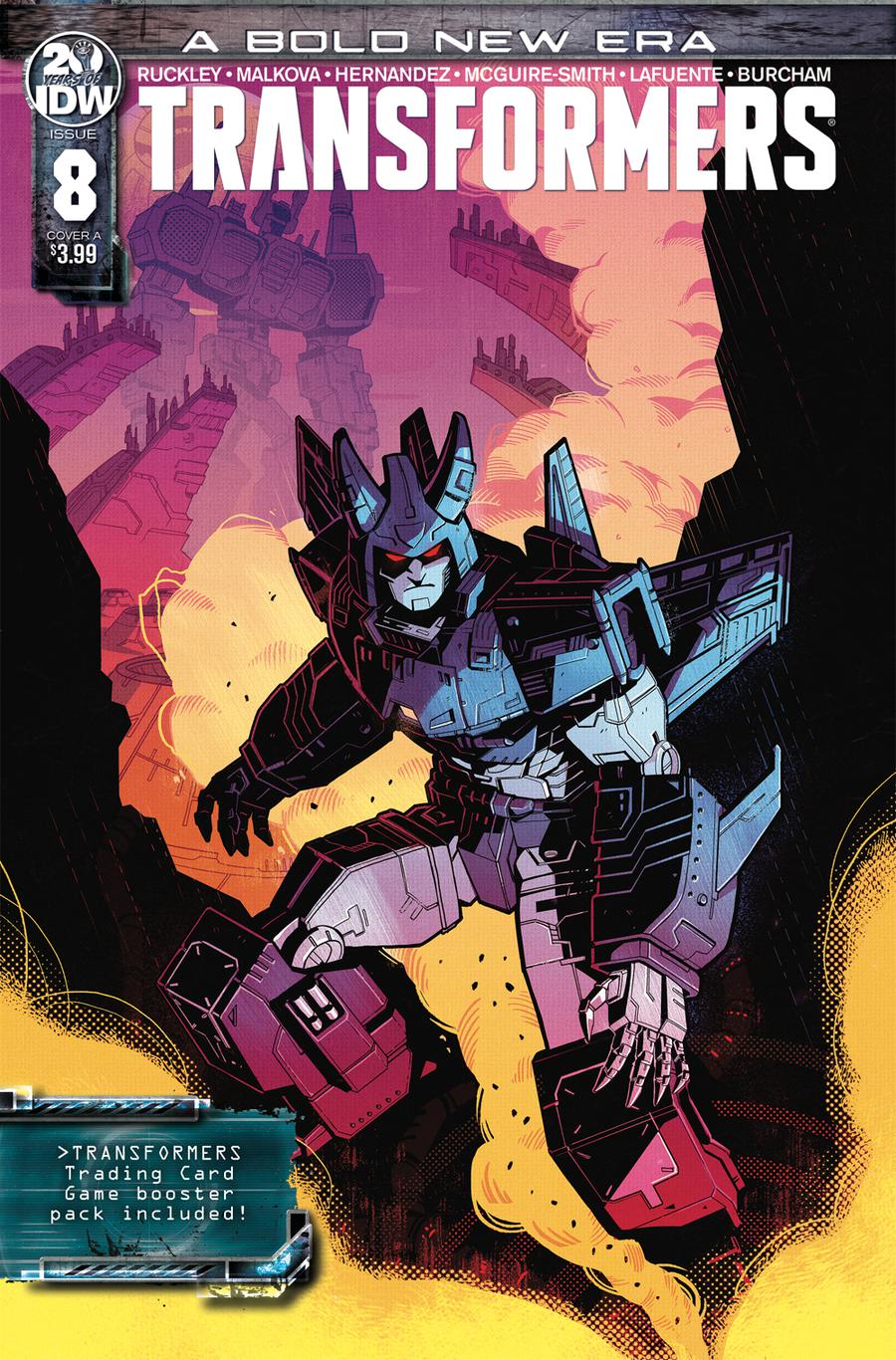Transformers Vol 4 #8 Cover A Regular Anna Malkova Cover