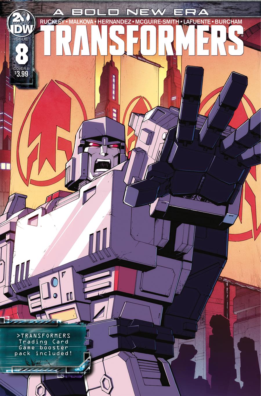 Transformers Vol 4 #8 Cover B Variant Casey Coller Cover