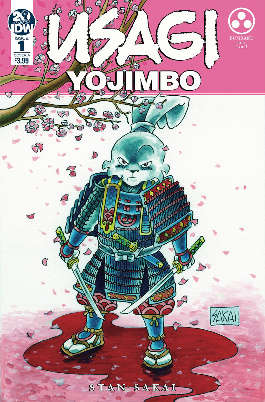 Usagi Yojimbo Vol 4 #1 Cover A 1st Ptg Regular Stan Sakai Cover