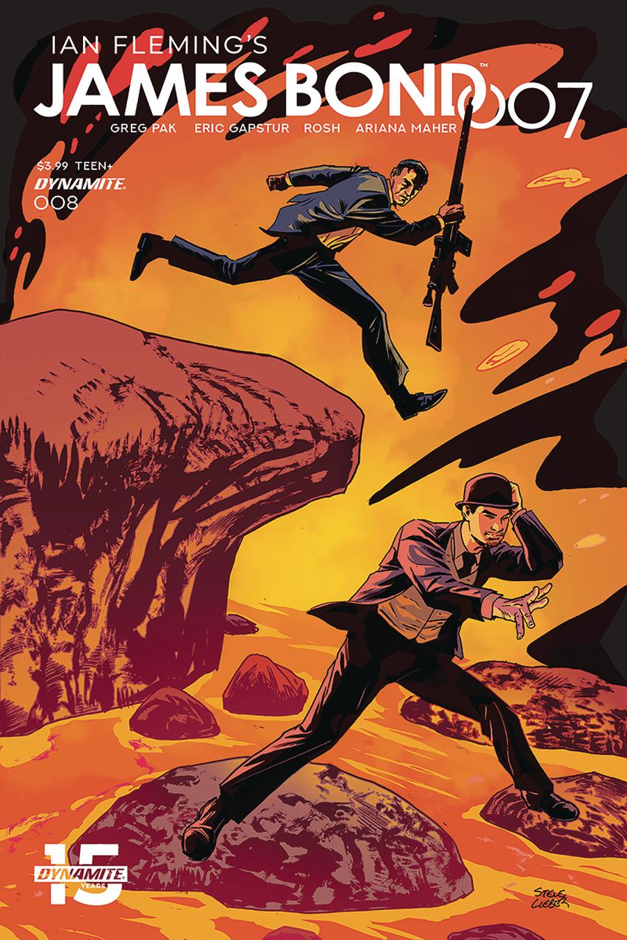 James Bond 007 #8 Cover C Variant Steve Lieber Cover