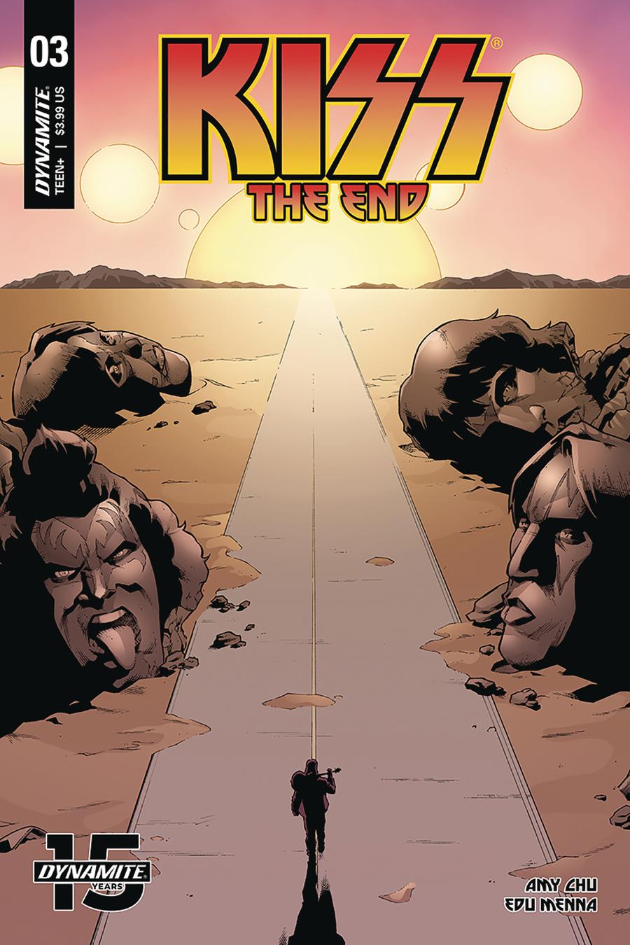 KISS The End #3 Cover B Variant Ruairi Coleman Cover