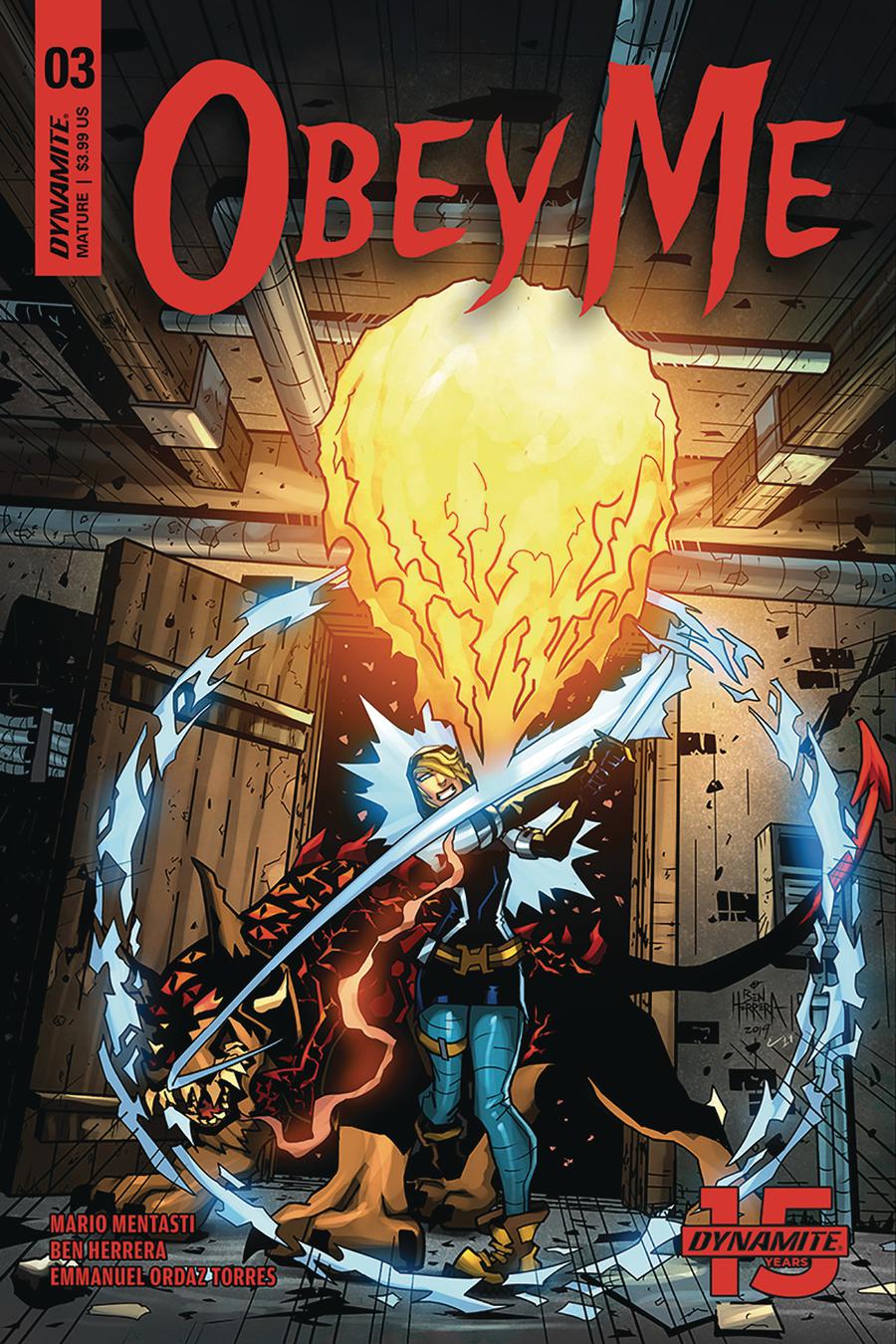 Obey Me #3 Cover A Regular Ben Herrera Cover