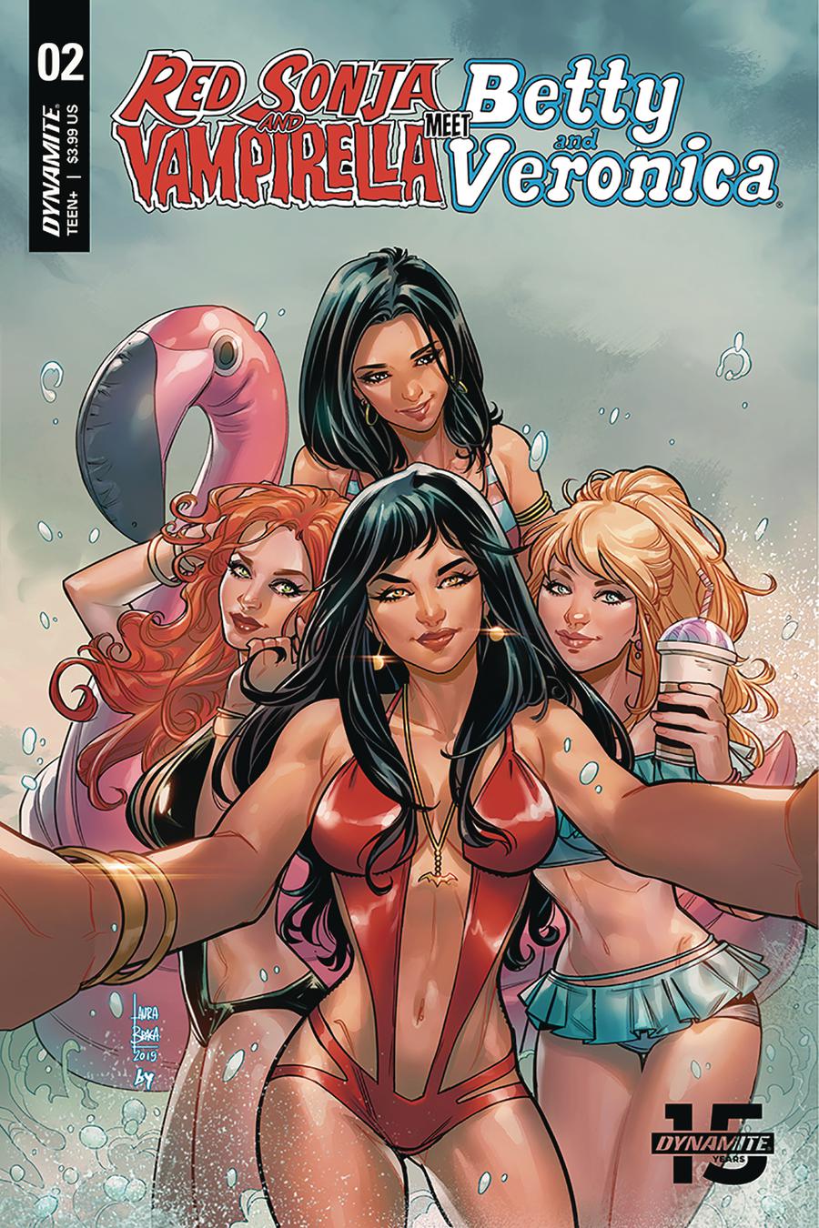 Red Sonja And Vampirella Meet Betty And Veronica #2 Cover C Variant Laura Braga Cover