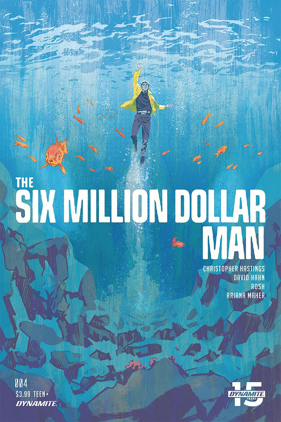 Six Million Dollar Man Vol 2 #4 Cover A Regular Michael Walsh Cover