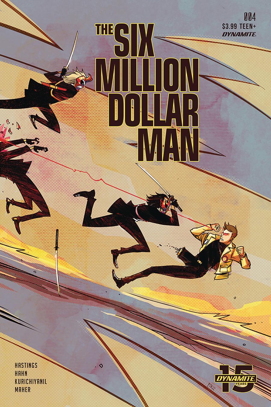 Six Million Dollar Man Vol 2 #4 Cover B Variant Sebastian Piriz Cover