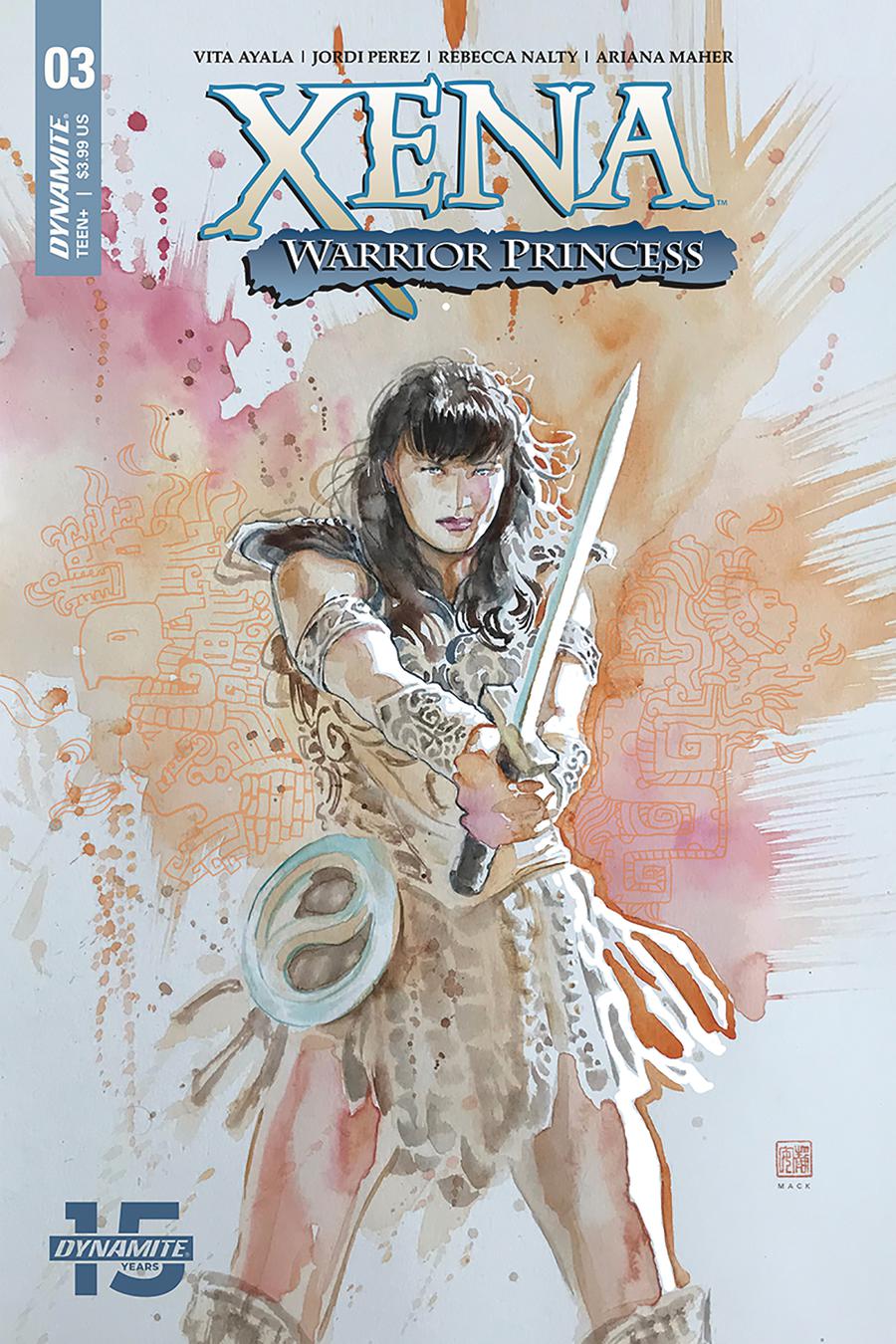 Xena Warrior Princess Vol 4 #3 Cover A Regular David Mack Cover