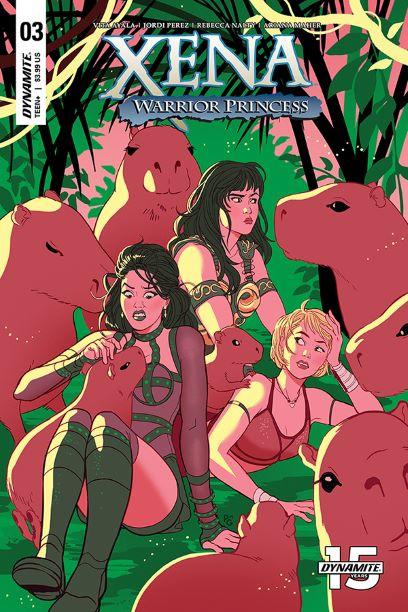 Xena Warrior Princess Vol 4 #3 Cover C Variant Paulina Ganucheau Cover