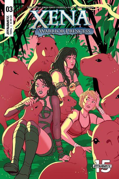 Xena Warrior Princess Vol 4 #3 Cover C Variant Paulina Ganucheau Cover