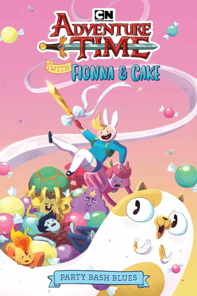 Adventure Time With Fionna Cake Original Graphic Novel Vol 1 Party Bash Blues TP