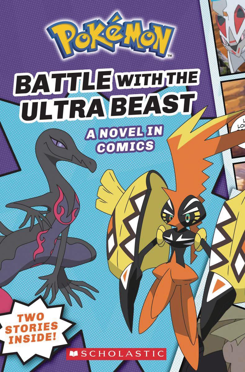 Pokemon Comic Novel Vol 1 Battle With The Ultra Beast SC