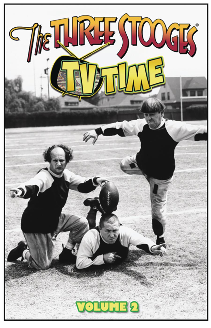 Three Stooges Vol 2 TV Time TP Limited Edition Photo Cover