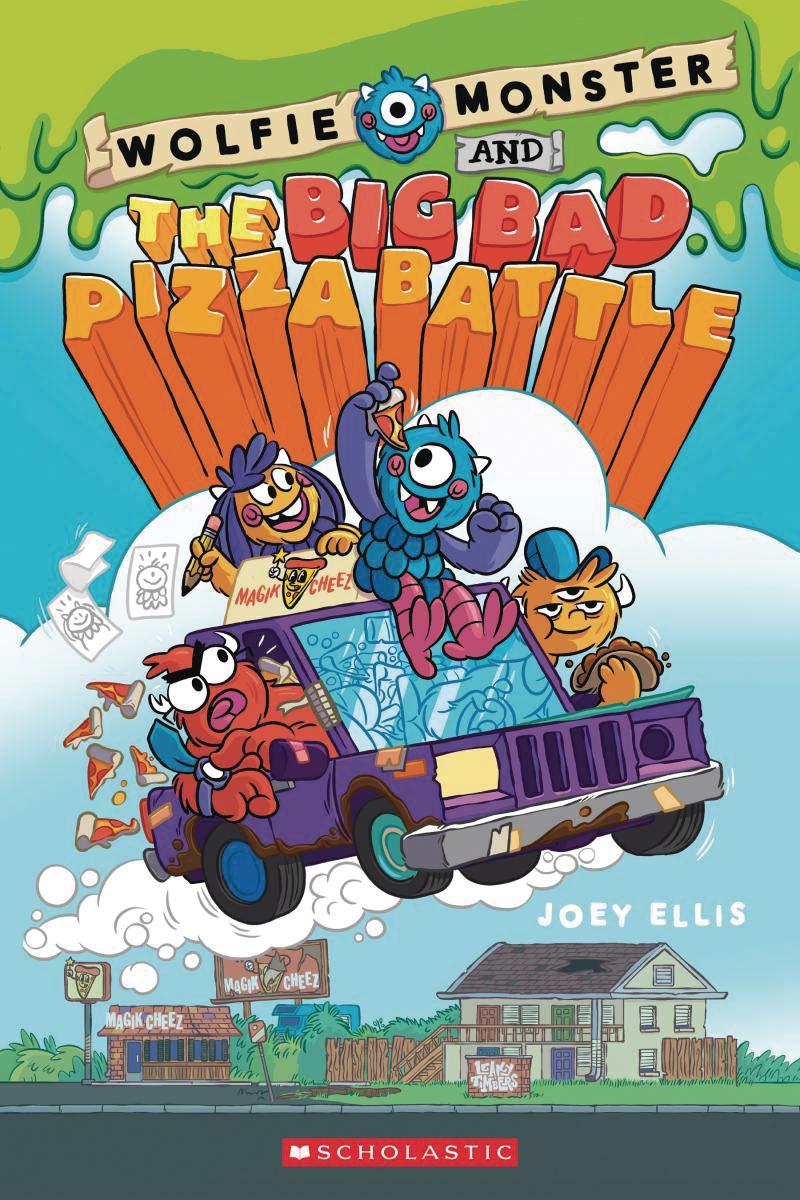 Wolfie Monster And The Big Bad Pizza Battle Vol 1 HC
