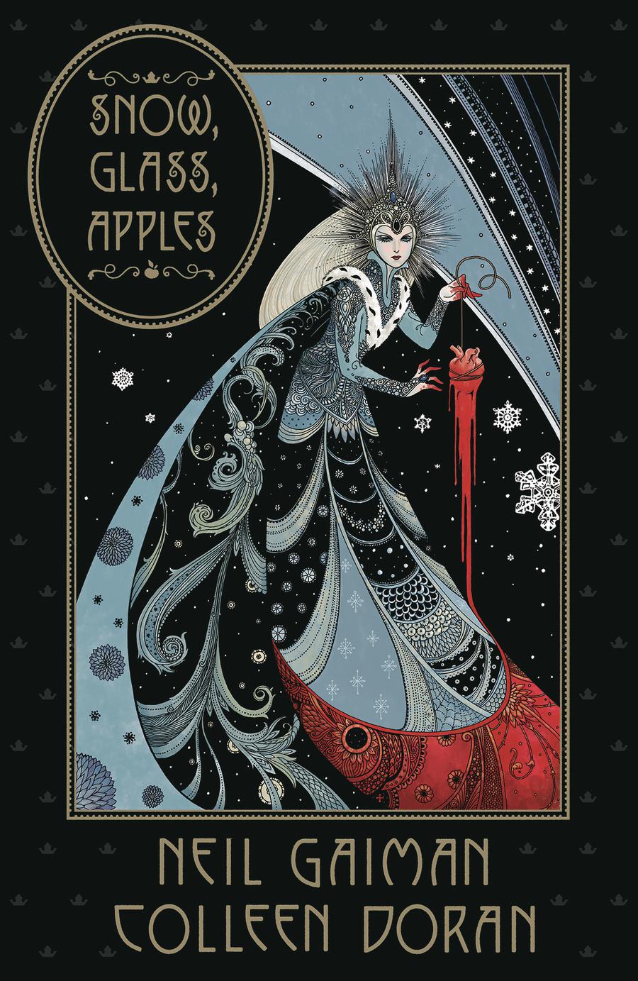 Snow Glass Apples HC