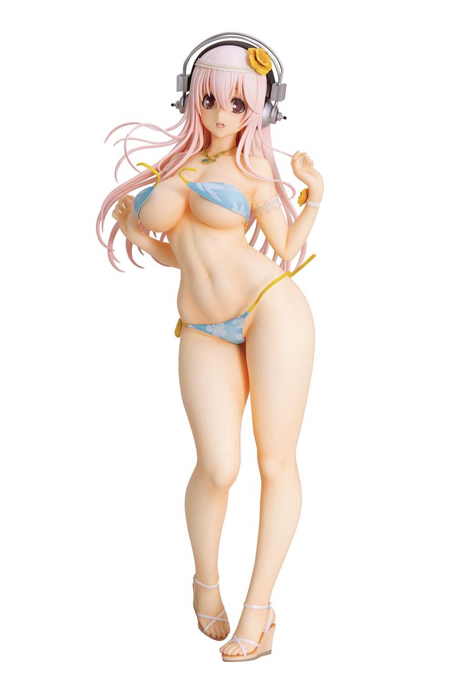 Super Sonico Summer Vacation 1/4.5 Scale PVC Figure