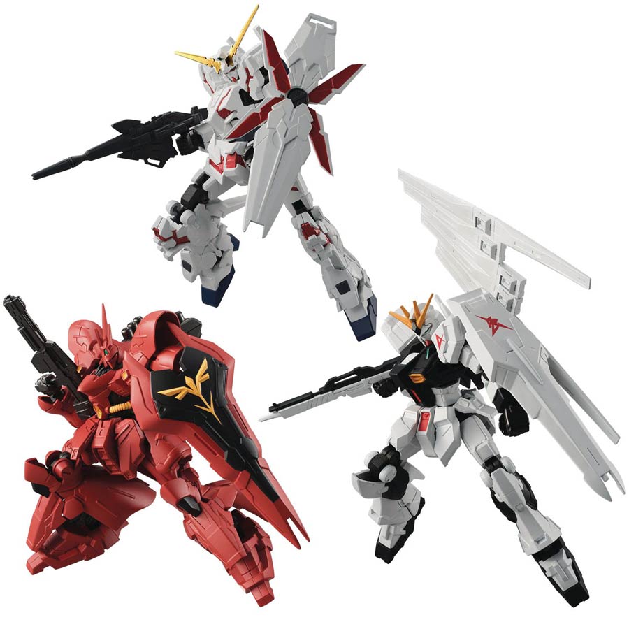 Mobile Suit Gundam G Frame Set 1 - Box Of 5 Figures