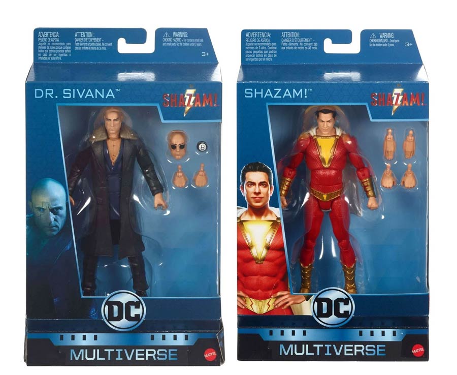 DC Multiverse SHAZAM Movie 6-Inch Action Figure Assortment Case