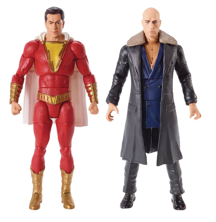 DC SHAZAM Movie 6-Inch Action Figure Assortment Case
