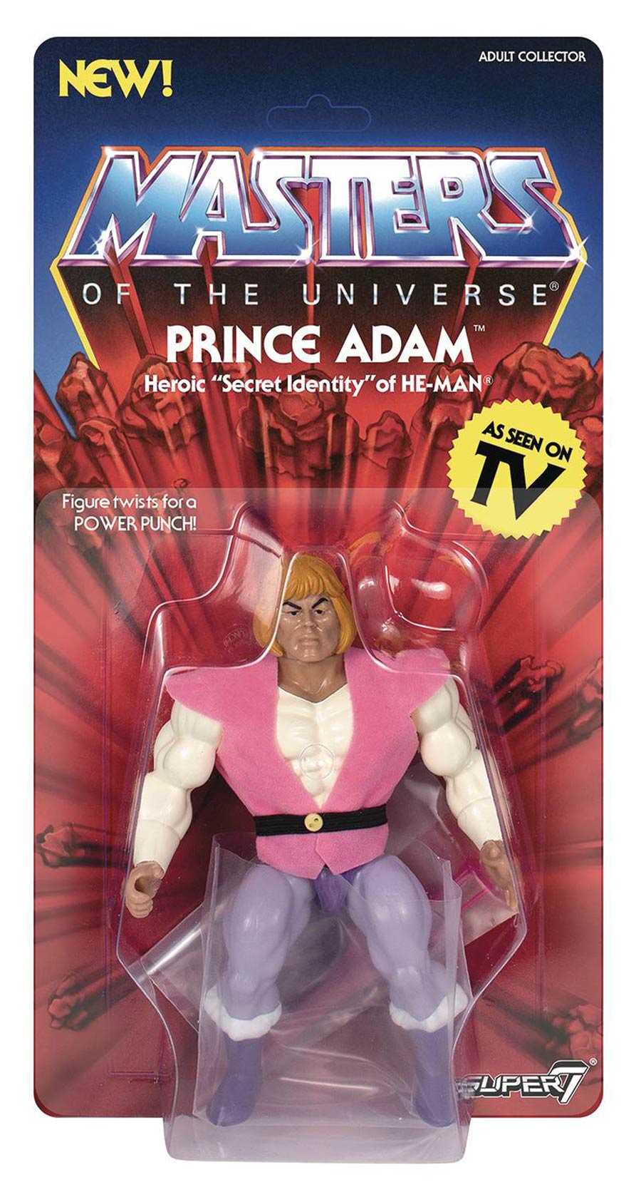 Masters Of The Universe Vintage Collection Wave 3 Action Figure - Prince Adam