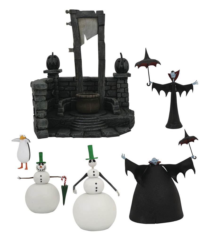 Nightmare Before Christmas Select Series 7 Action Figure Assortment Case