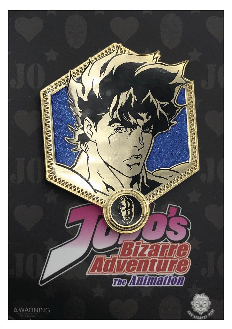 JoJos Bizarre Adventure Pin - Golden Jonathan