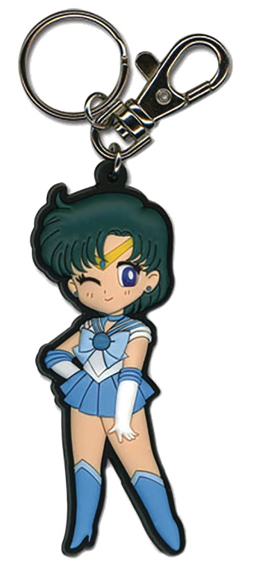 Sailor Moon Super Deformed PVC Keychain - Sailor Mercury