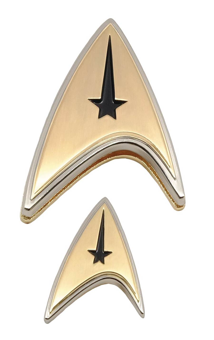 Star Trek Discovery USS Enterprise Badge And Pin Set - Command