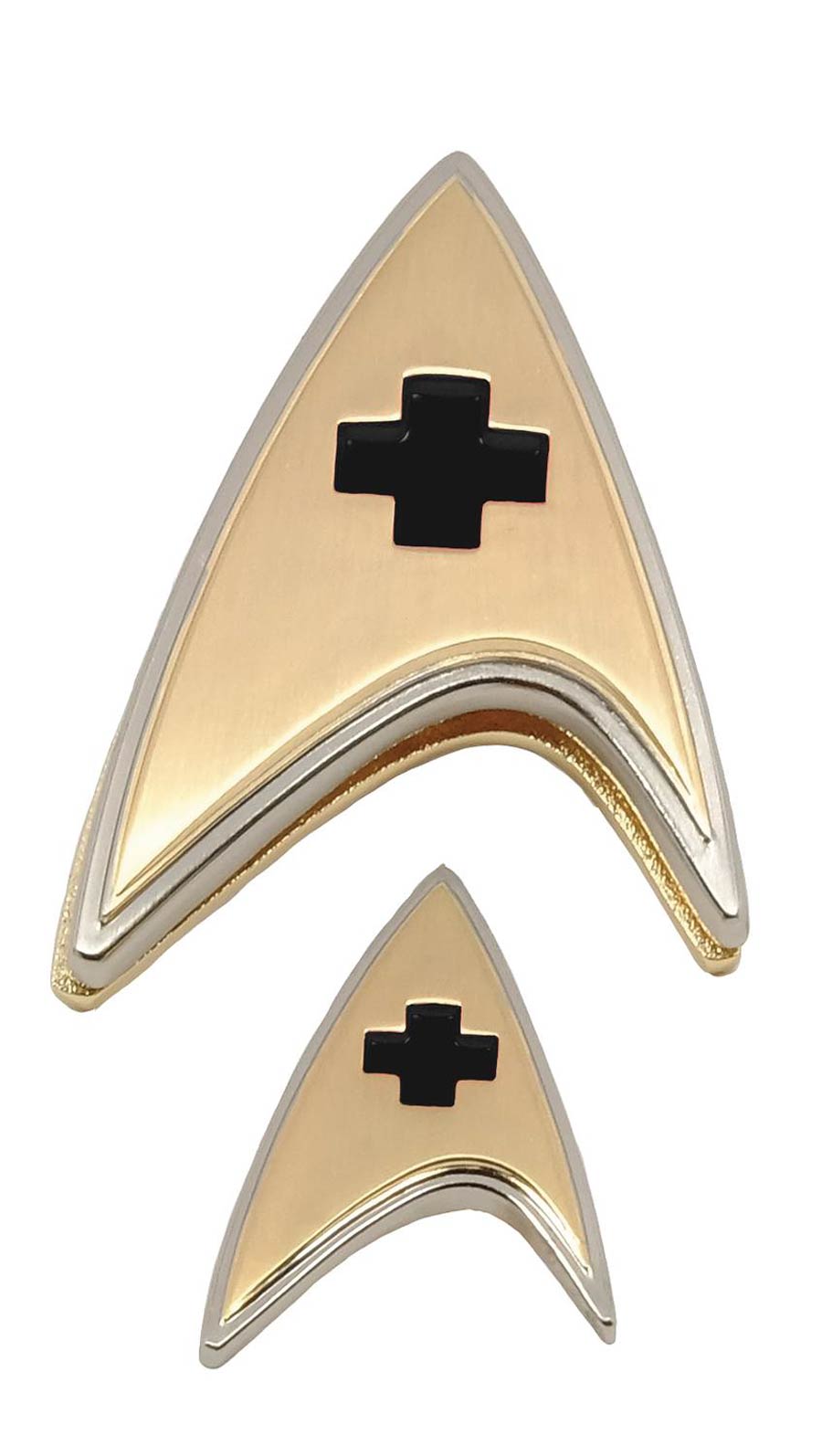 Star Trek Discovery USS Enterprise Badge And Pin Set - Medical