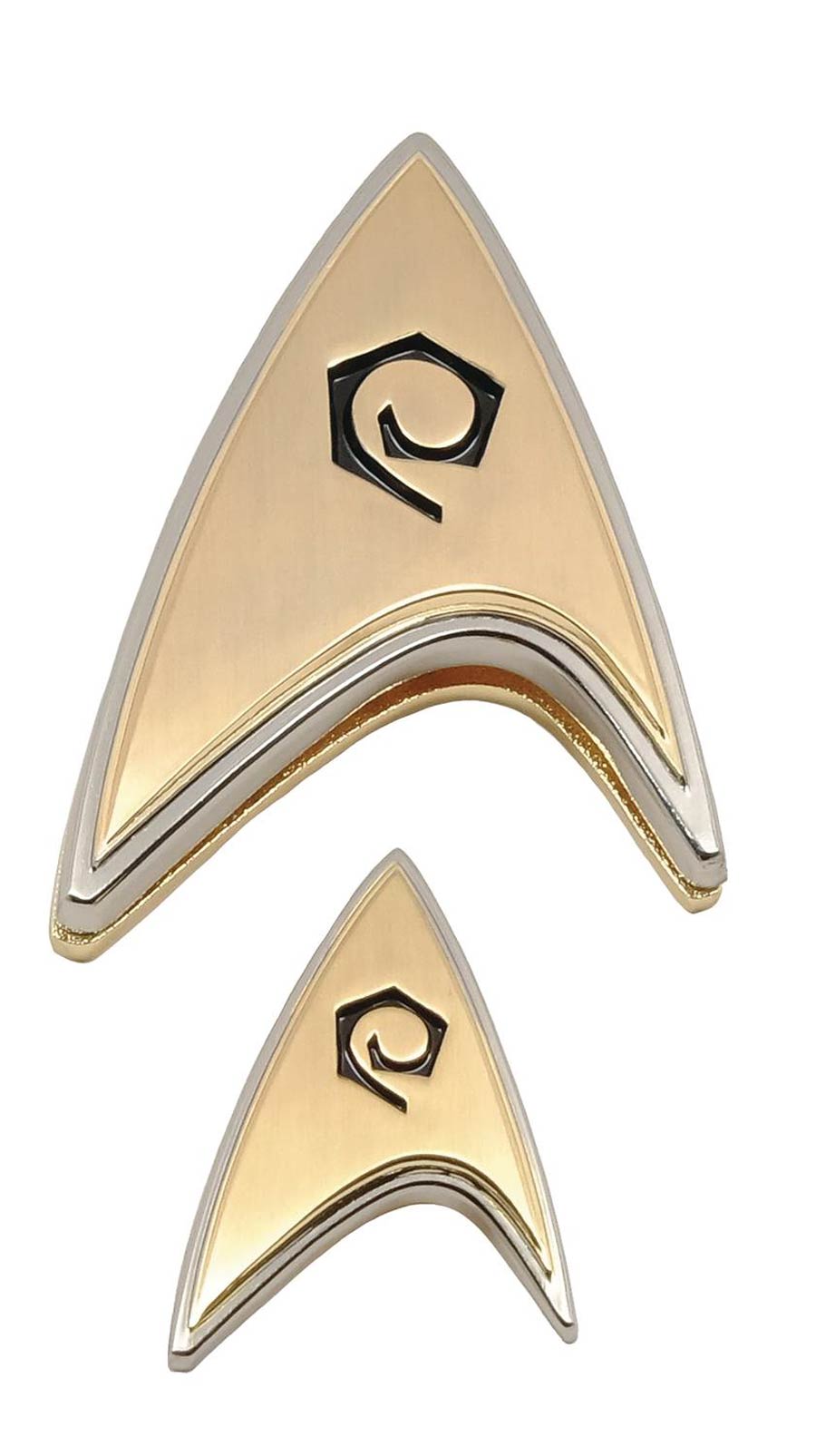 Star Trek Discovery USS Enterprise Badge And Pin Set - Operations