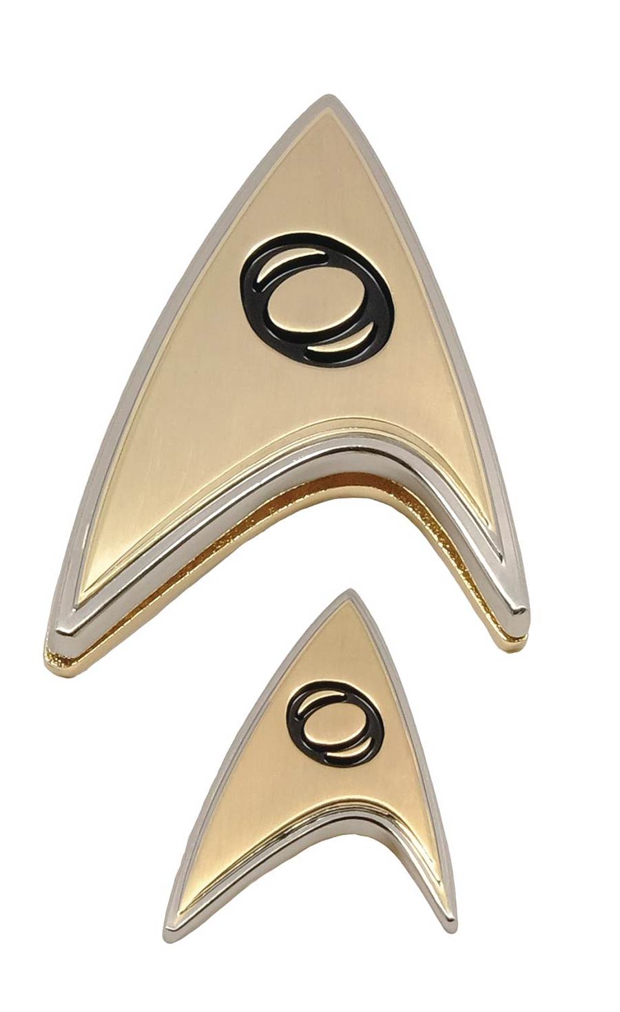 Star Trek Discovery USS Enterprise Badge And Pin Set - Science