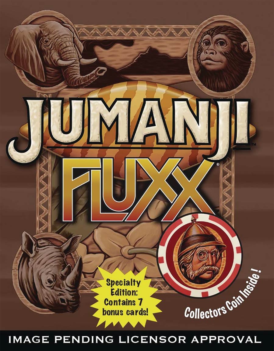 Jumanji Fluxx Special Edition Card Game