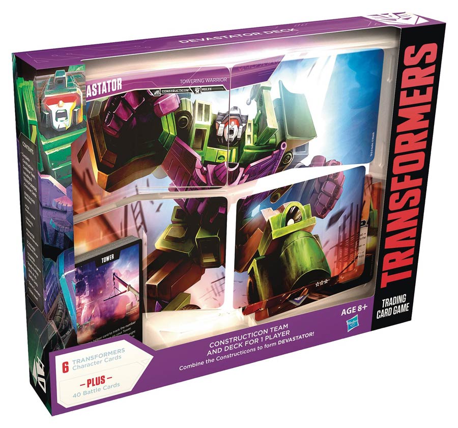 Transformers TCG Rise Of The Combiners Devastator Deck Expansion