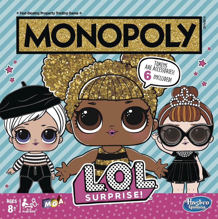 Monopoly LOL Surprise Edition Board Game Case