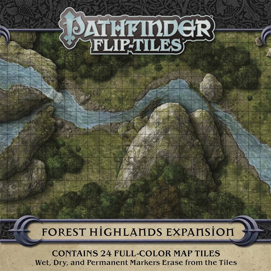 Pathfinder Flip-Tiles - Forest Highlands Expansion