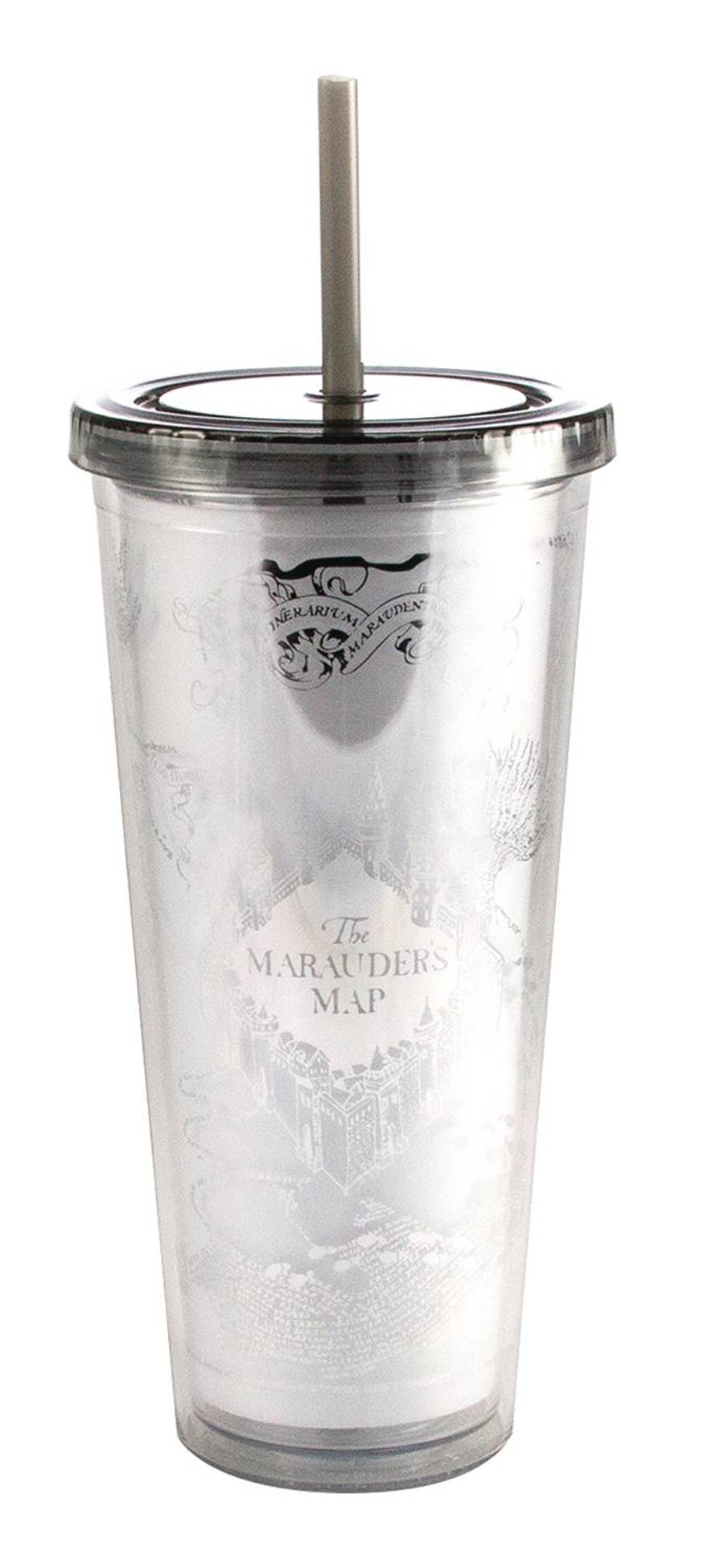 Harry Potter Silver Marauders Map Tumbler